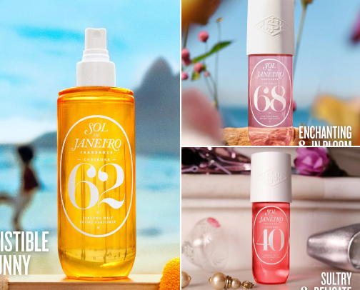 Favorite Perfumes 🌸🍓🥥🌴 cover photo collage