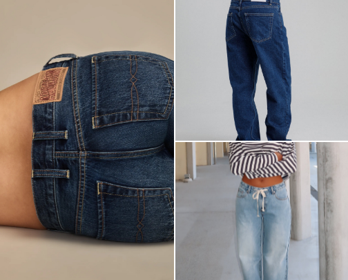 Denim Drop: hottest jeans on the market cover photo collage
