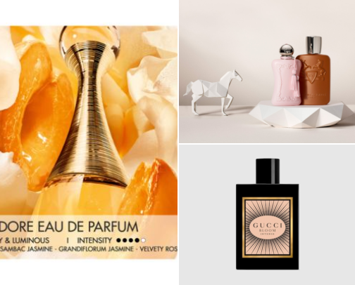 parfum que j'adore 😍 cover photo collage