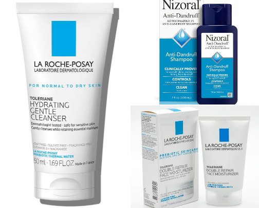 Fungal acne safe routine cover photo collage