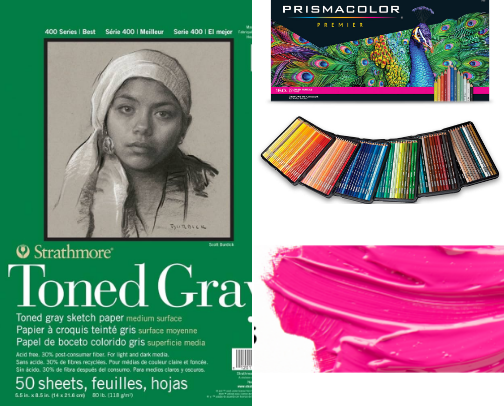Art Supplies I love and enjoy💕 cover photo collage