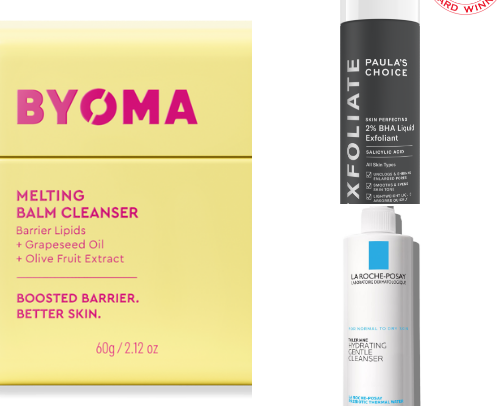 Skin care cover photo collage