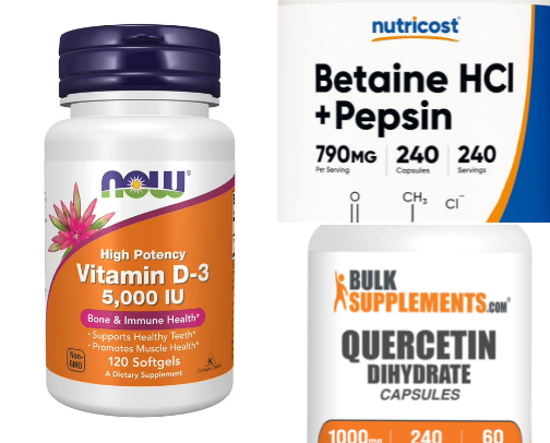 Supplements we use EVERYDAY to maintain our Health & Wellbeing cover photo collage