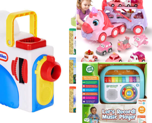 Gifts For Toddler Girls Ages 1-2 cover photo collage