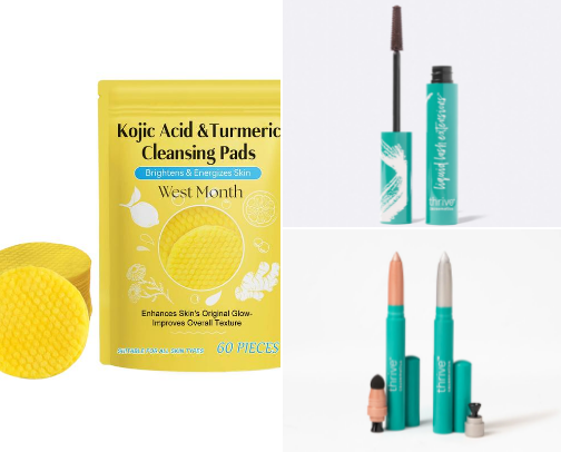 Beauty and Self Care Products cover photo collage