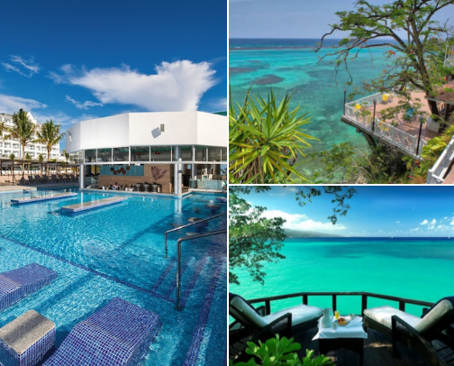 Best hotel stay in jamaica cover photo collage