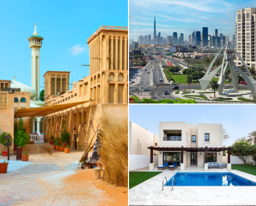Friendly Hotels for a Chill Break in Deira, Dubai, United Arab Emirates cover photo collage