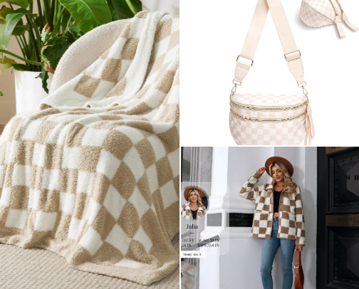 My Current Checkered Obsession 🖤🤍 cover photo collage