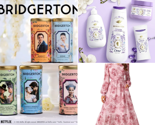 Bridgerton style finds cover photo collage