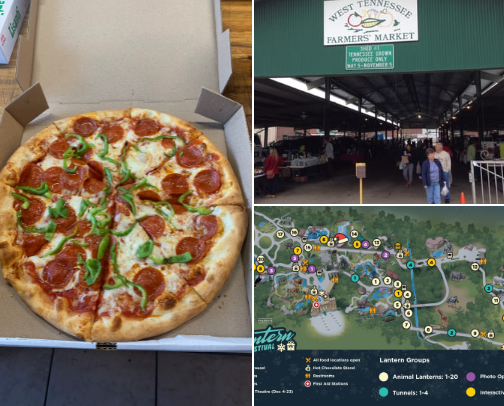 Tennessee hot spots! cover photo collage