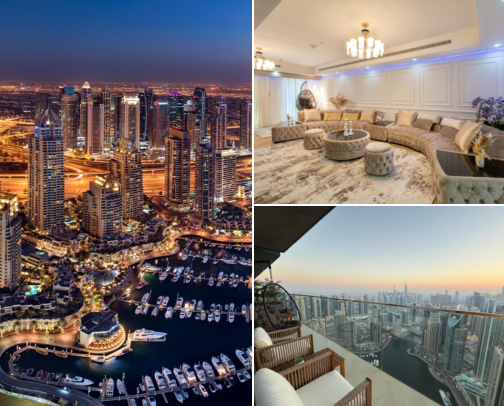 Looking for a Good Hotel in Dubai Marina, Dubai, United Arab Emirates? Start Here cover photo collage