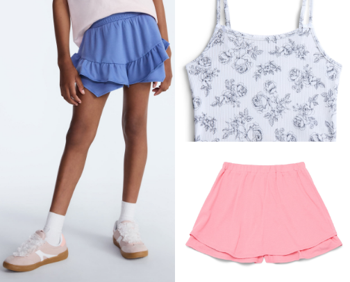Girls spring/summer clothes cover photo collage