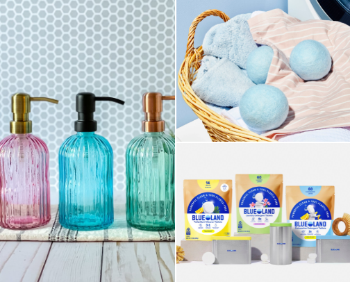 Low-Tox Home: tips and product swaps for a sustainability healthy home cover photo collage