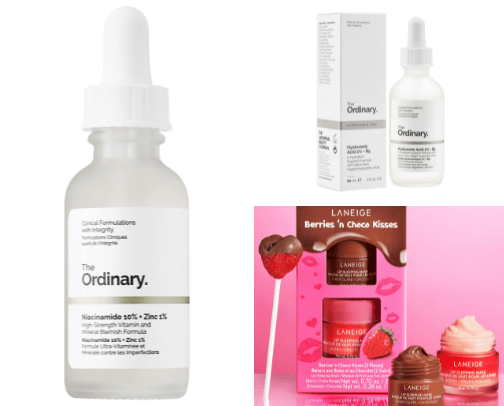 Skincare cover photo collage