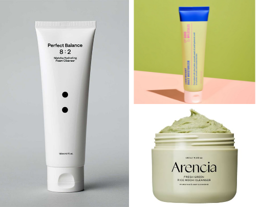 My favorite skin care products cover photo collage