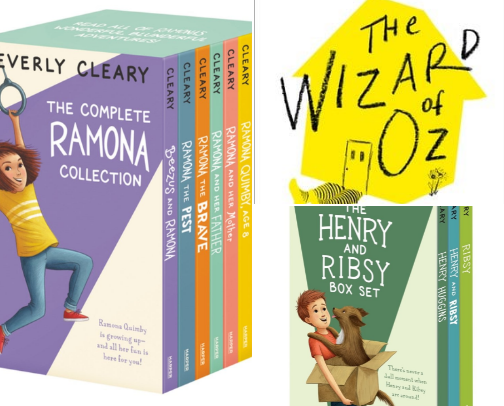 Chapter Books I Love to Read Aloud as a Nanny (3yo to 6yo) cover photo collage