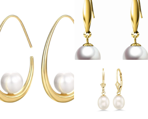 Earrings that speak elegance✨ cover photo collage