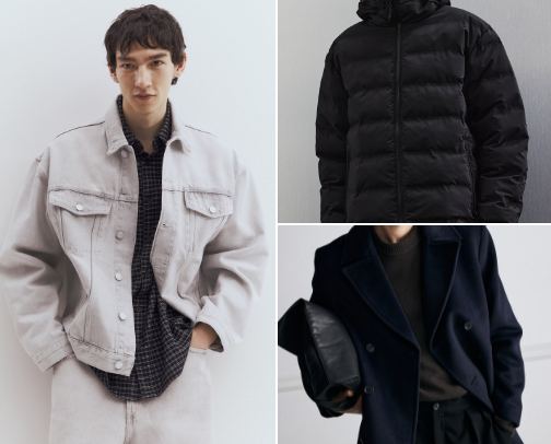 MEN'S JACKETS cover photo collage