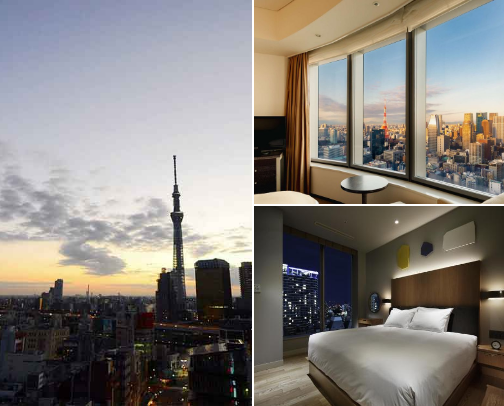 15 Stylish Boutique Hotels in Tokyo with Incredible City Views cover photo collage