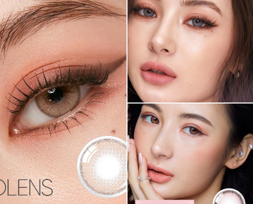 My Fave Circle Lenses~!👁✨OLENS Contacts cover photo collage