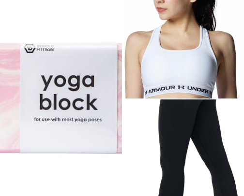 Pilates & Yoga Girly Must Haves cover photo collage