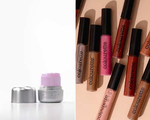 Makeup cover photo collage