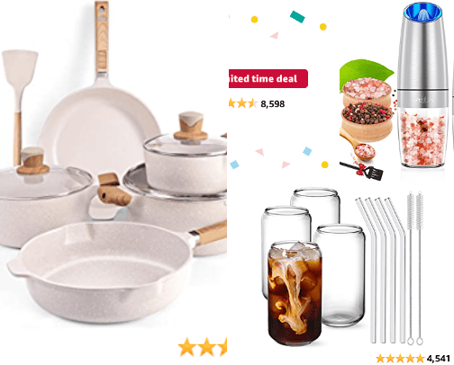 Kitchen must haves🍽️ cover photo collage