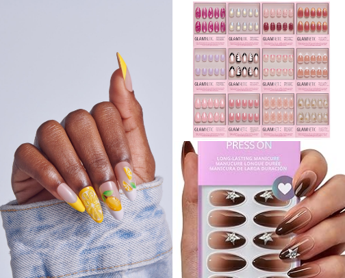 Press-On Nails I’m Obsessed With cover photo collage