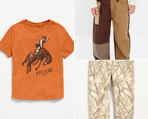 Toddler Boy fall fits cover photo collage