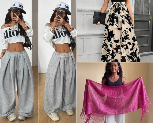 Clothes cover photo collage