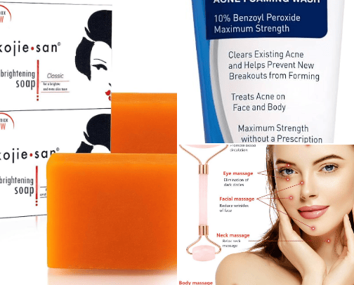 Bassic Skincare Needs cover photo collage