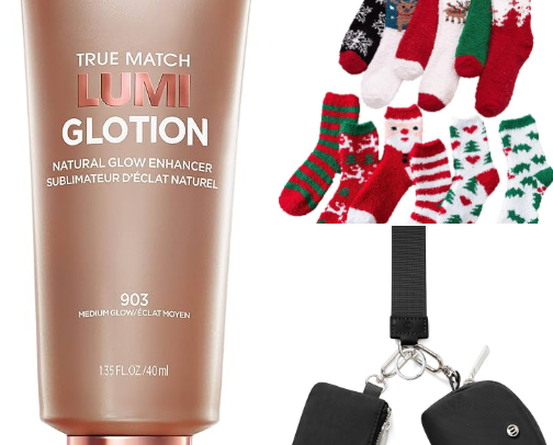 Stocking Stuffer Ideas for the Girlies! cover photo collage