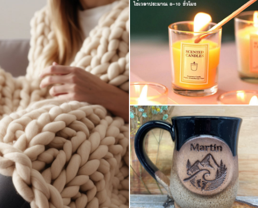 Cozy Handmade Gifts for the Holidays 🎀🎁 cover photo collage