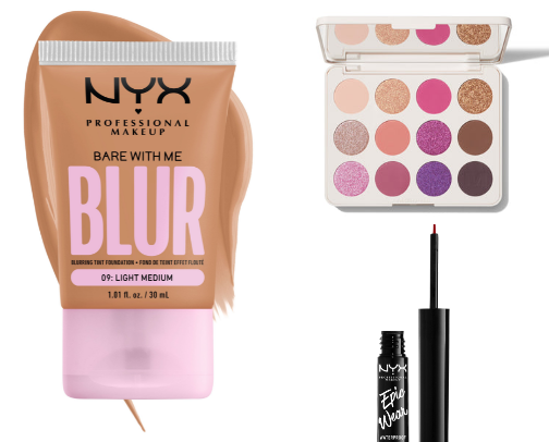 My favorite makeup items cover photo collage