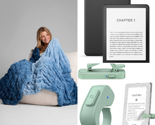 📖 Cozy Reader Starter Pack cover photo collage