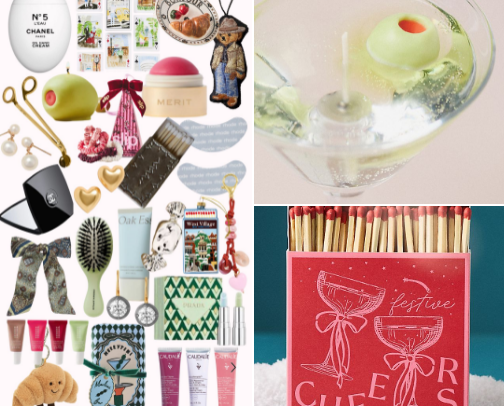 Chic Stocking Stuffers cover photo collage