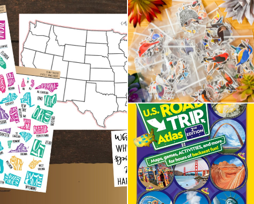 Family Cross Country Adventure cover photo collage