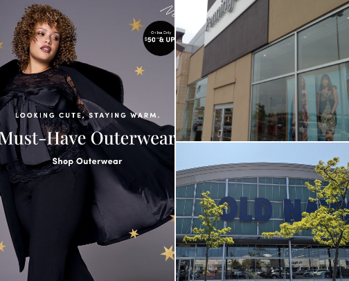 Plus Size Finds cover photo collage