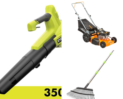My Favorite yard equipment! cover photo collage