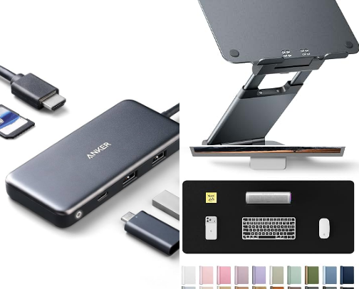 16 Desk Upgrades Under $50 That Actually Make a Difference cover photo collage