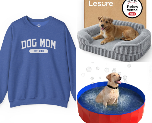 Dog mom must haves cover photo collage