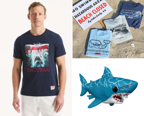 Jaws Merch🦈🛟🫧 cover photo collage