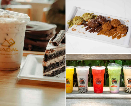 Dearborn’s best cafe’s ☕️ cover photo collage