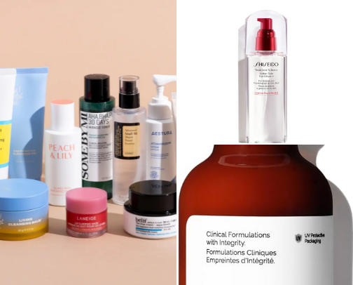 Skin Care cover photo collage