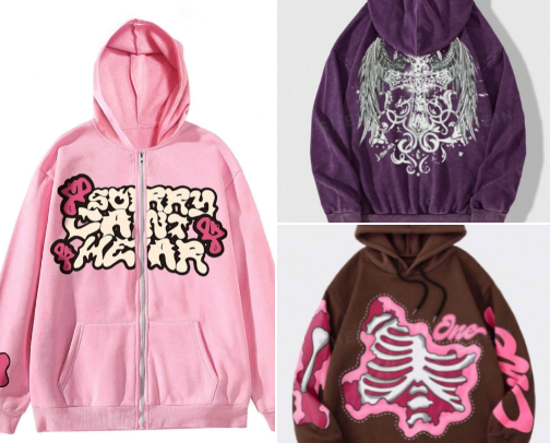 Best Shien Graphic Sweaters ❤️‍🔥 cover photo collage