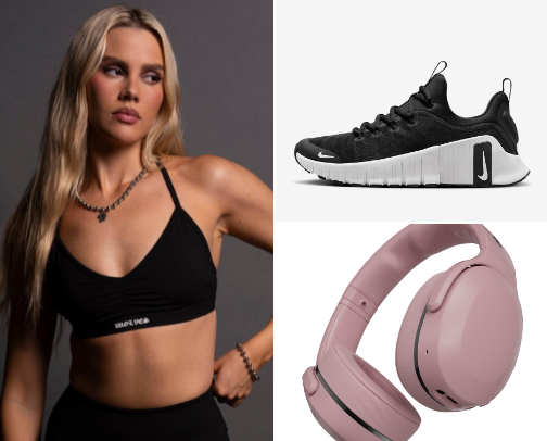 gym girl gift guide cover photo collage