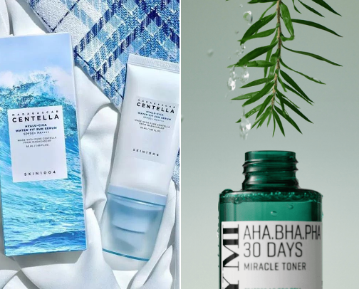 Skincare for combi acni prone skin cover photo collage