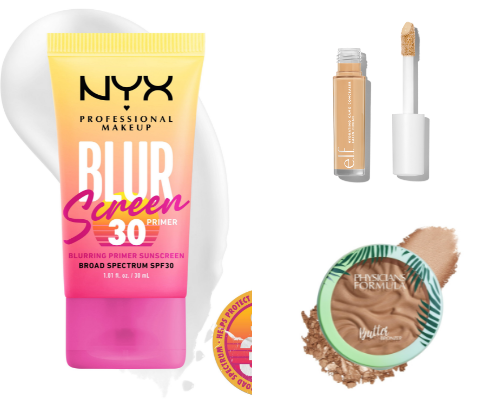 Affordable Summer Makeup Essentials cover photo collage