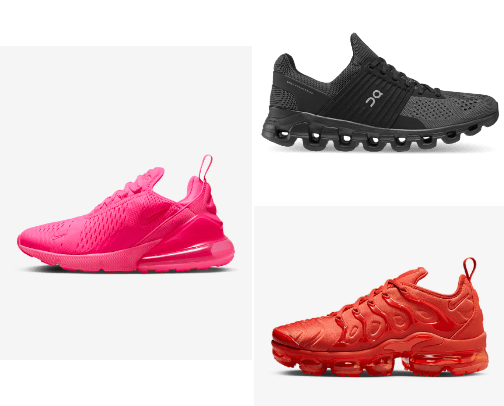 Women's Athletic Shoes 👟 cover photo collage