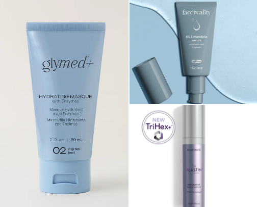Medical-grade skincare must haves cover photo collage